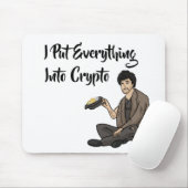 暗号通貨の警戒物語 マウスパッド (マウス)