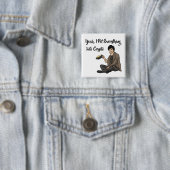 暗号通貨の警戒物語 缶バッジ (インサイチュ)