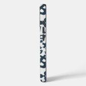 暗号通貨の青のパターン Case-Mate iPhoneケース (裏面 / 左)