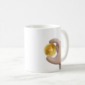 暗号通貨エーテル コーヒーマグカップ (正面右)