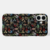 暗号通貨デジカラフルタルマネーパターン Case-Mate iPhoneケース (裏面 (横))