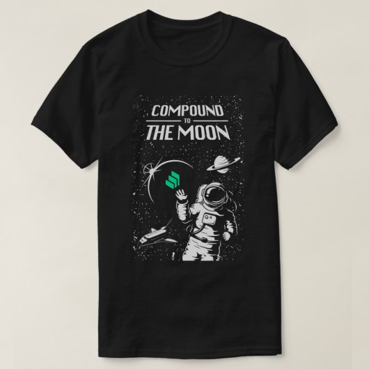 暗号通貨トークおもしろい複合ギアとギフト Tシャツ (デザイン正面)