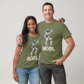 暗号通貨トーク RSR 楽しい HODL RSR ディスコ ムーン Tシャツ (ユニセックス)