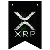 暗号通貨バイナリコードXRPホドラーズ暗号ミーム バンティングフラッグ (第2の旗)