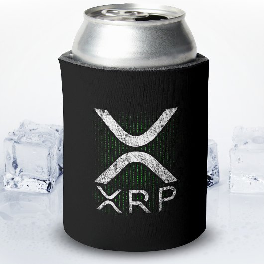 暗号通貨バイナリコードXRPホドラーズ暗号ミーム 缶クーラー