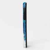 暗号通貨ビットコインおよび回路基板 Case-Mate iPhoneケース (裏面/左)