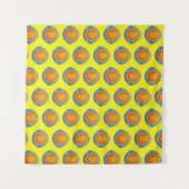 暗号通貨ビットコイン タペストリー (正面(横))