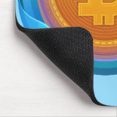 暗号通貨ビットコイン マウスパッド (コーナー)