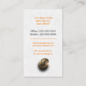 暗号通貨ブローカー 名刺 (裏面)