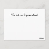 暗号通貨ポストカーを読み込む暗号億万長者 ポストカード (裏面)