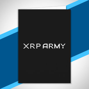 暗号通貨ミームXRP陸軍引用文Hodl Crypto カード
