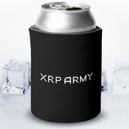 暗号通貨ミームXRP陸軍引用文Hodl Crypto 缶クーラー