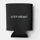 暗号通貨ミームXRP陸軍引用文Hodl Crypto 缶クーラー (裏面)