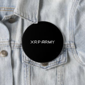 暗号通貨ミームXRP陸軍引用文Hodl Crypto 缶バッジ (インサイチュ)