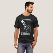 暗号通貨ライフスタイルI Am A Crypto財布Cryp Tシャツ (正面フル)