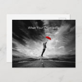 暗号通貨愛好家はがき ポストカード (正面/裏面)