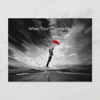 暗号通貨愛好家はがき ポストカード