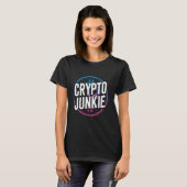 暗号通貨愛好家 Tシャツ (正面フル)