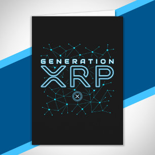 暗号通貨生成XRP暗号化ブロックチェーン カード