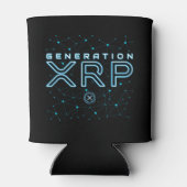 暗号通貨生成XRP暗号化ブロックチェーン 缶クーラー (裏面)