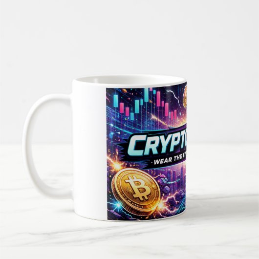 暗号通貨 コーヒーマグカップ (左)