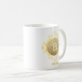 暗号通貨 ビットコイン コーヒーマグカップ (正面右)