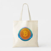 暗号通貨 ビットコイン トートバッグ (裏面)