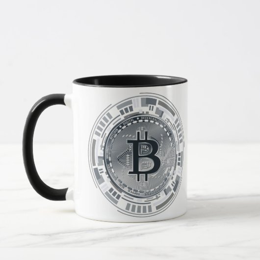 暗号通貨 ビットコイン マグカップ (左)