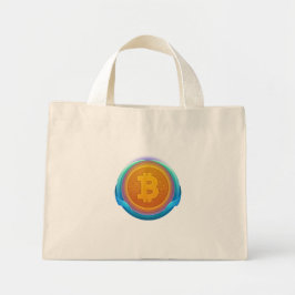 暗号通貨 ビットコイン ミニトートバッグ