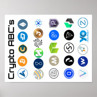 暗号通貨ABCのポスター ポスター