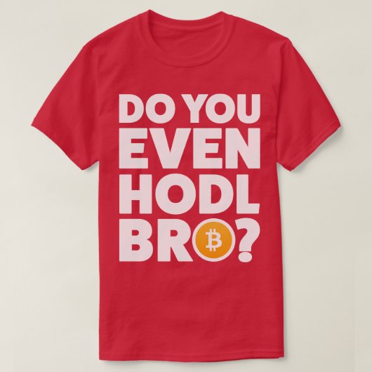暗号通貨Crypto Bitcoin Hodlおもしろい Bro Crypt Tシャツ (デザイン正面)