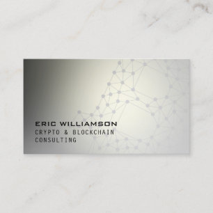 暗号銀エレガント行 名刺