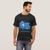 暗号革命: デジタル界の主張Tシャツ Digi Tシャツ (正面フル)