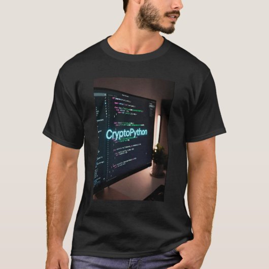 暗号Python Tシャツ (正面)