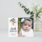 暗唱のBeeren | Frohe Weihnachten | Postkarte シーズンポストカード (スタンド正面)