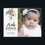 暗唱のBeeren | Frohe Weihnachten | Postkarte シーズンポストカード<br><div class="desc">Weihnachtskarteのmodernesのデザインmit Zeichnung</div>