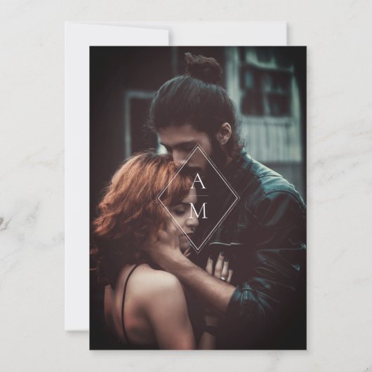 暗天月と星結婚の 招待状 (裏面)