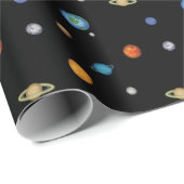 暗太陽の宇宙系惑星 ラッピングペーパー (ロールコーナー)