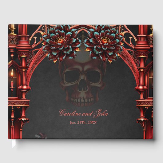 暗威厳のあるい花の塔 ゲストブック (正面)