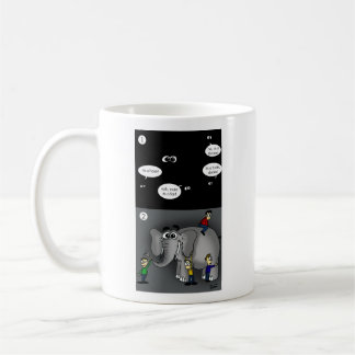 暗室の象 コーヒーマグカップ