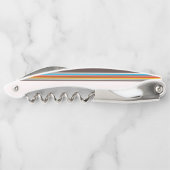 暗数々の色ヴィンテージスタイルストライプ ソムリエナイフ (裏面)