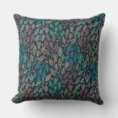 暗数々の色葉 クッション (正面)