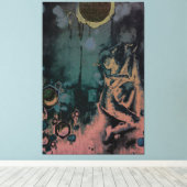 暗昏睡 キャンバスプリント (インサイチュ (ウッドフロア))