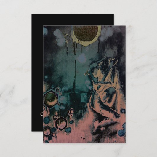 暗昏睡 招待状 (正面/裏面)