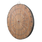 暗木材パターン ダーツボード (正面右)