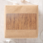 暗木材パターン ラベル (インサイチュ)