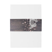 暗木粒モノグラム素朴結婚性 招待状ベリーバンド (裏面例)