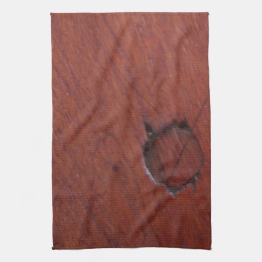 暗木粒表面 キッチンタオル (縦)