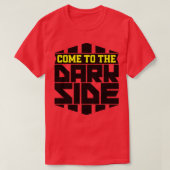 暗来い方へ Tシャツ (デザイン正面)