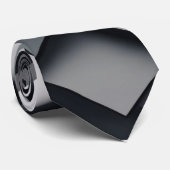 暗正方形無地の模様タイ ネクタイ (ロール)